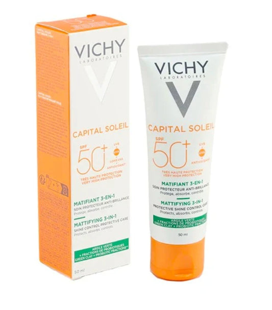 Vichy Capital Soleil - Matifiant 3-en-1 SPF 50+