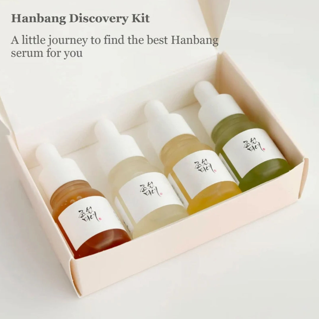 beauty of joseon hangbang discovery kit 4pcs
