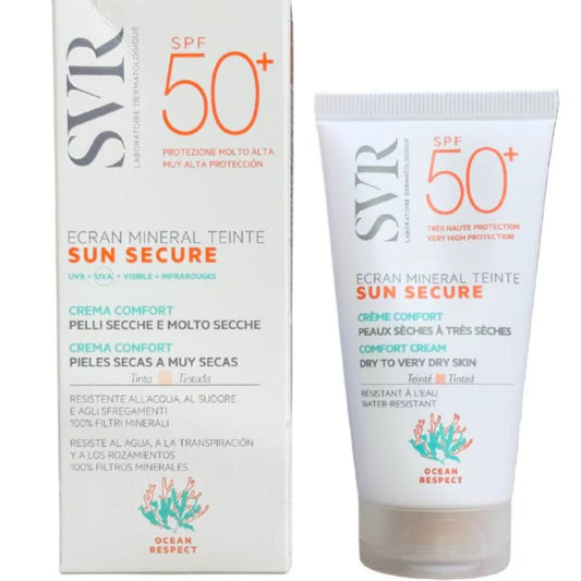 Svr Sun secure ecran mineral teinte spf+
