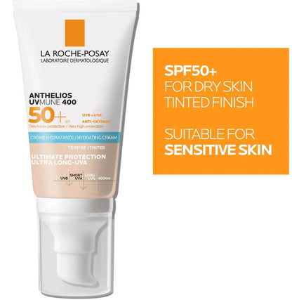 La roche posay Anthelios Uvmune 400 Crème Hydratante Teintée SPF 50+ _ 50 ml