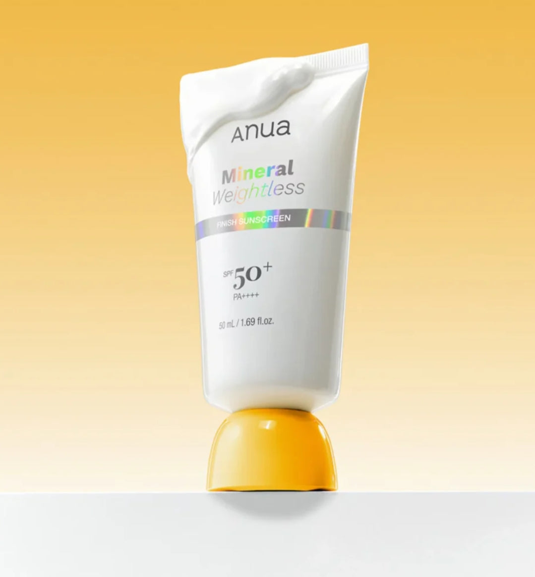 Anua mineral sunscreen spf50+ 50ml