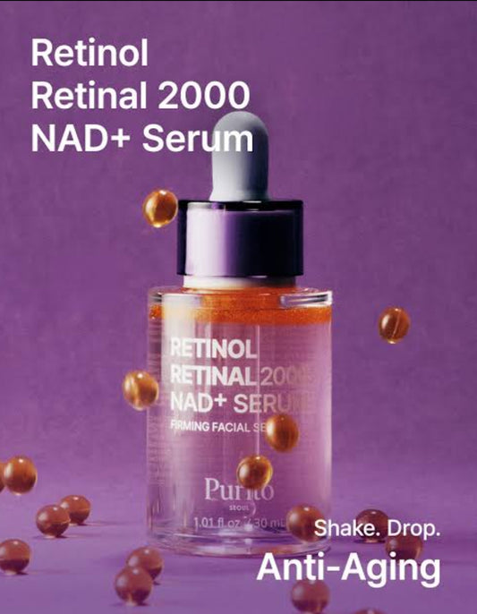 Purito Seoul Retinol Retinal 2000 NAD+ Serum 30ml