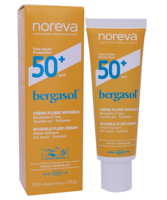 Noreva Bergasol Invisible Fluid Cream SPF50+ _50ml