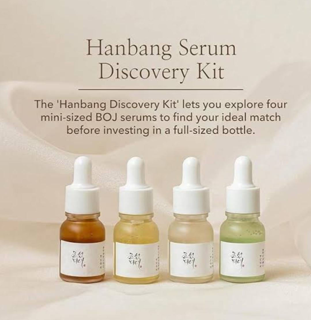 beauty of joseon hangbang discovery kit 4pcs
