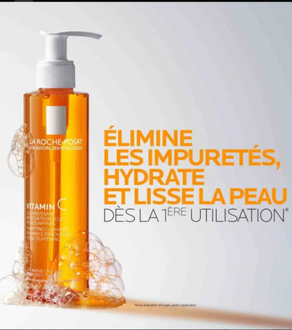 la roche posay gel nettoyant vitamine c 200ml