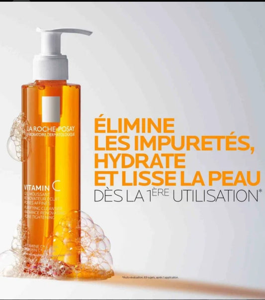 la roche posay gel nettoyant vitamine c 200ml