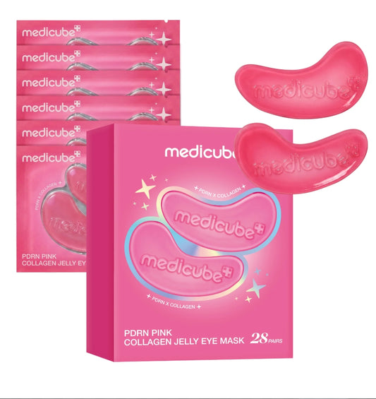 Medicube PDRN Pink Collagen Jelly Eye Mask 28 pairs