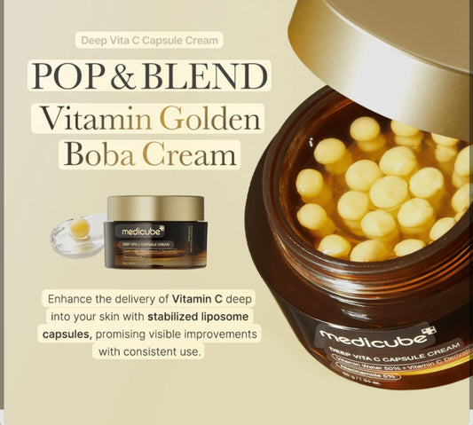 Medicube deep vita c capsule cream