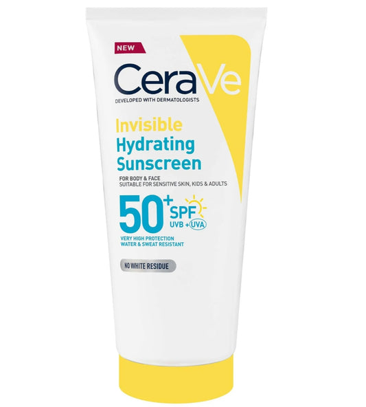 CeraVe Invisible Hydrating Sunscreen SPF 50 177ml