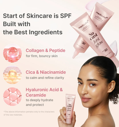 Medicube – Collagen Glow Sunscreen SPF50+ PA++++ 50ml