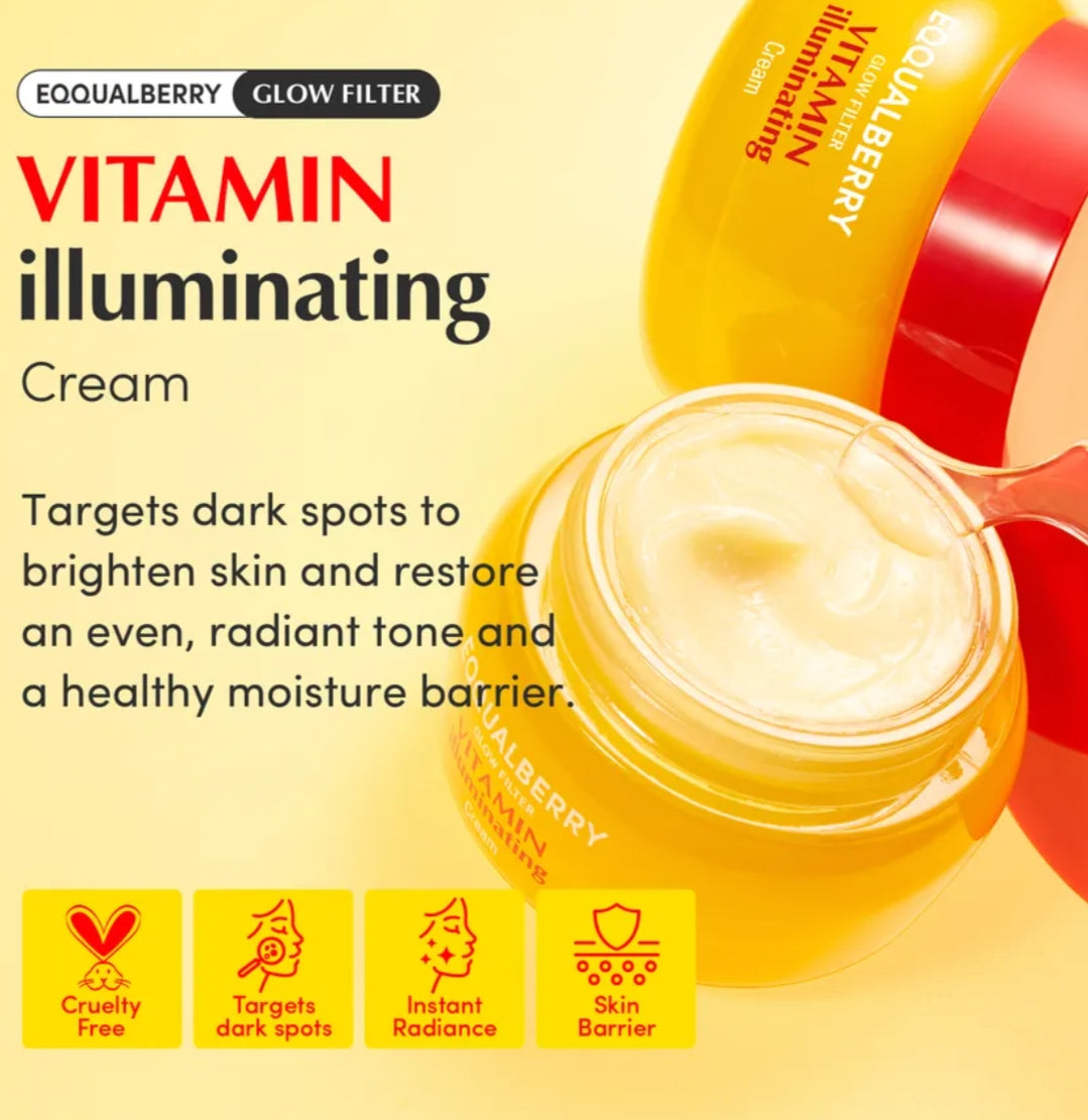 EQQUALBERRY – Vitamin Illuminating Cream 50ml