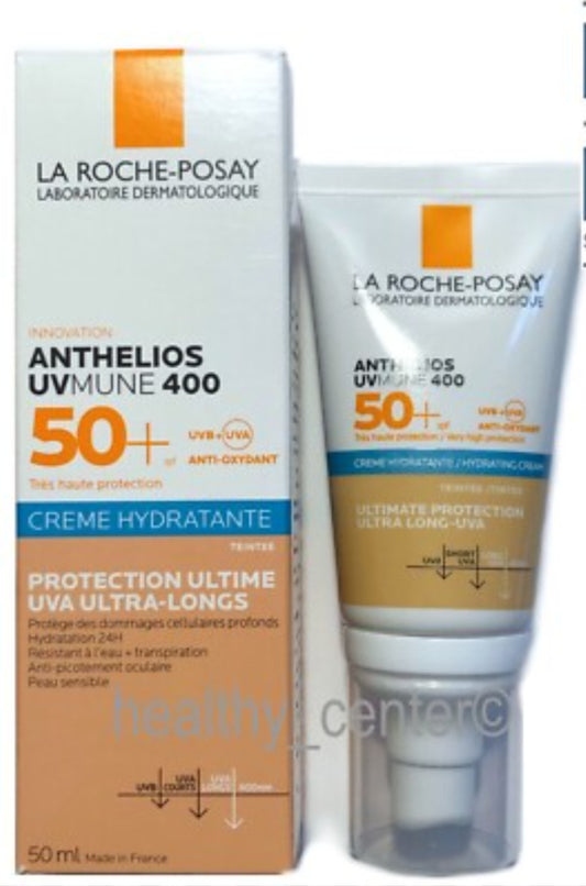 La roche posay Anthelios Uvmune 400 Crème Hydratante Teintée SPF 50+ _ 50 ml
