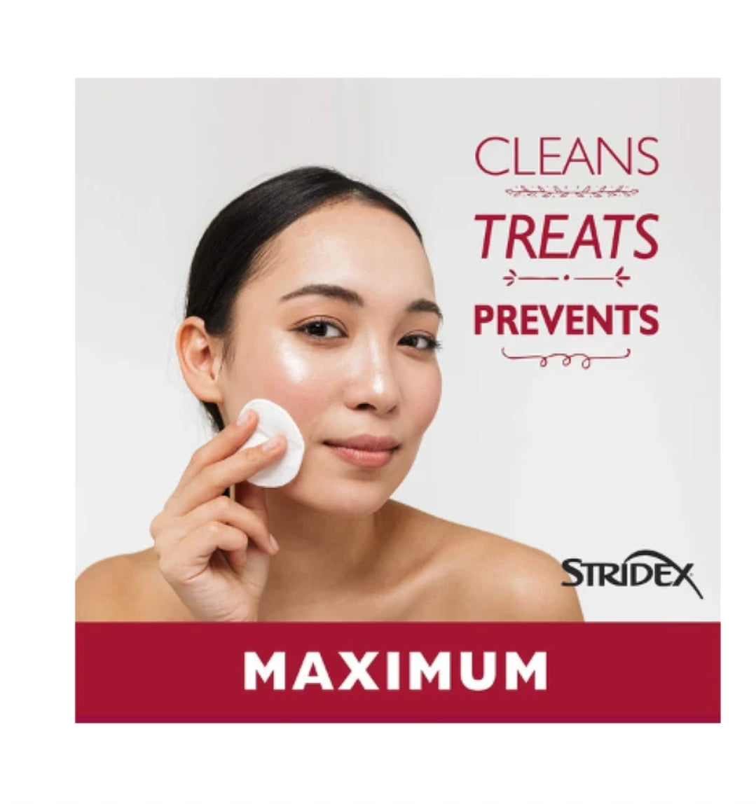 Stridex Maximum Pads – 55 Pads