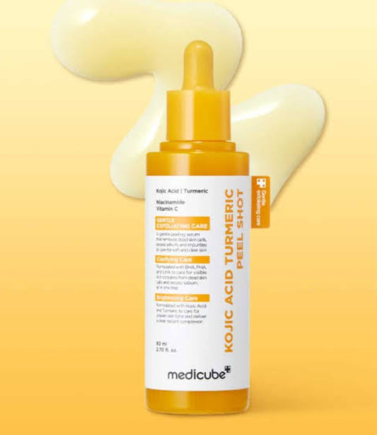 medicube kojic acid turmeric peel shot 80ml