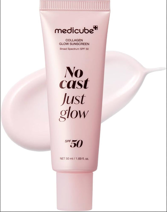 Medicube – Collagen Glow Sunscreen SPF50+ PA++++ 50ml