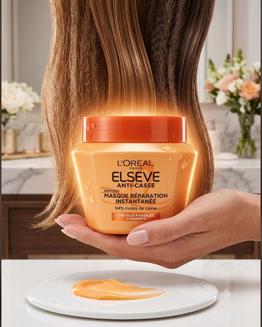 L'Oréal Paris Elseve Anti-Casse Masque Réparation Instantanée (Instant Repairing Hair Mask for fragile, brittle hair) 300ml
