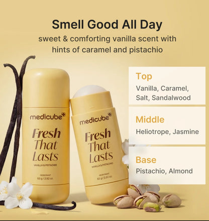 Medicube Vanilla & Pistachio Deodorant 83g