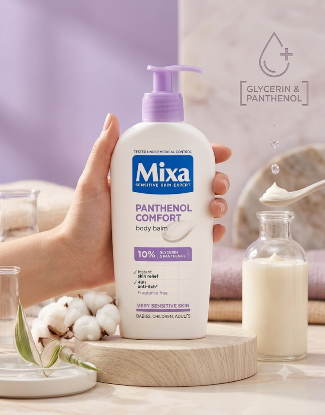 Mixa Panthenol Comfort Body Balm 250ml